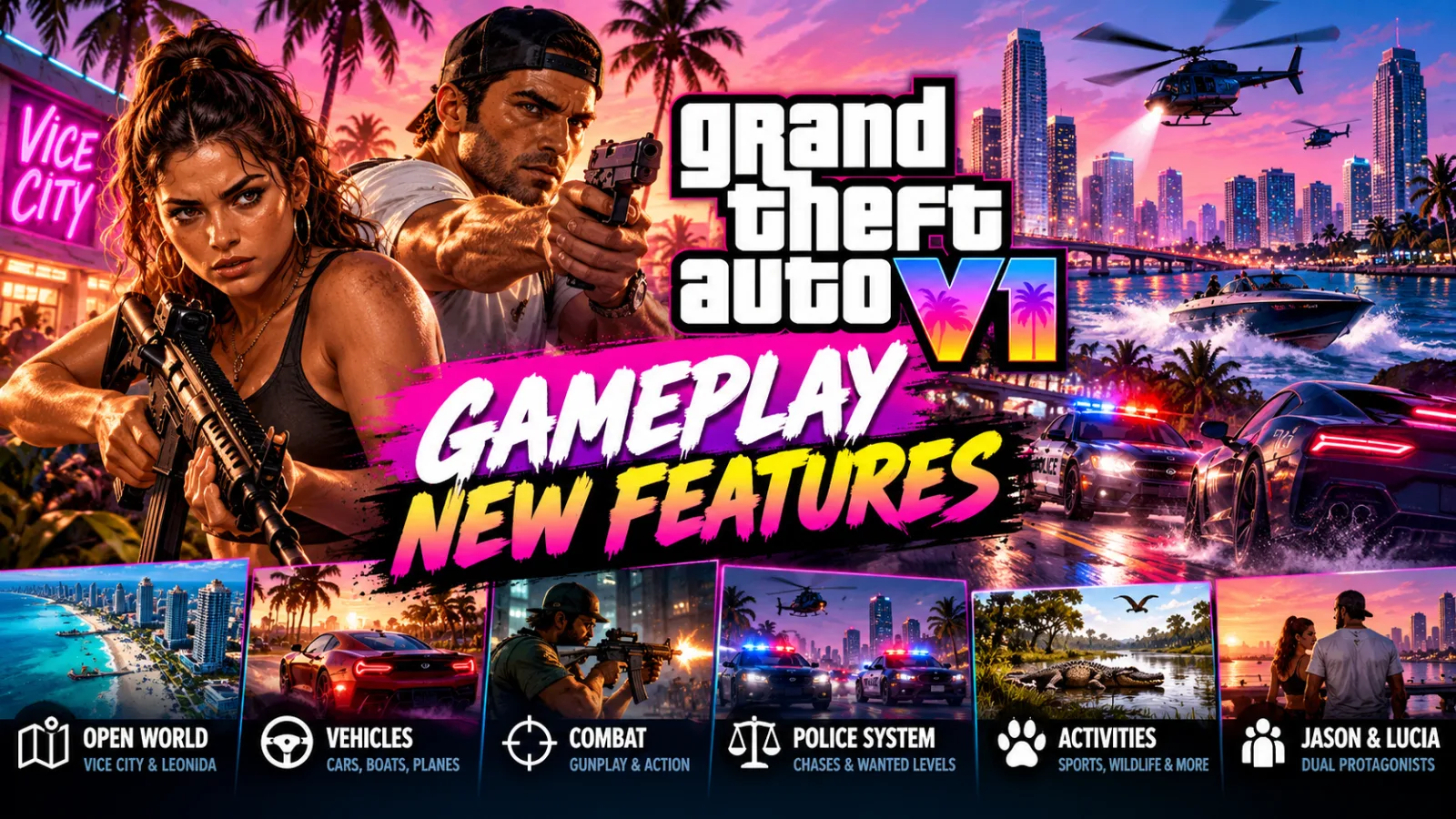 GTA 6 Gameplay: New Features, Mechanics and Everything We Know