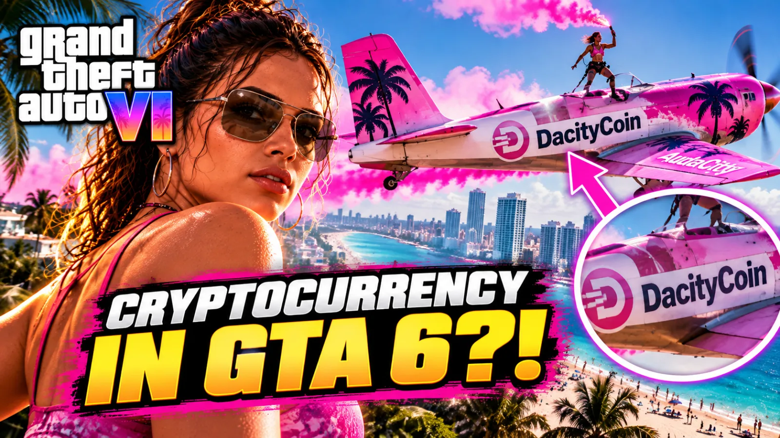GTA 6 Cryptocurrency Rumors Explode After Fans Spot DacityCoin Airplane in Trailer
