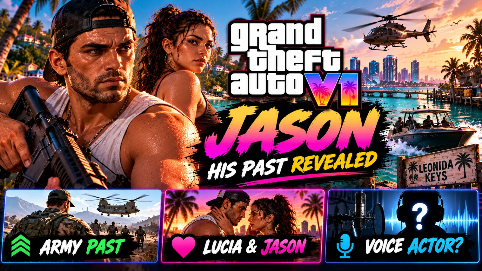 GTA 6 Jason Duval: Biography, Military Past, Lucia Relationship and Everything We Know