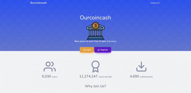 Ourcoincash.xyz