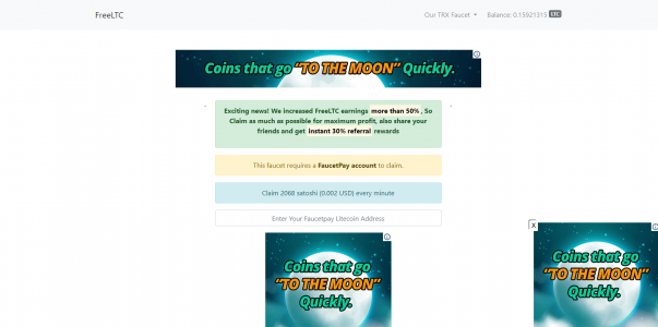 Freeltc.online (Scam)