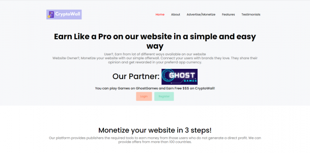 Cryptowall.space (Scam)